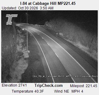 I-84 at Cabbage Hill MP221.45
